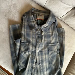 5.11 Tactical Men’s Plaid Long Sleeve XL Shirt